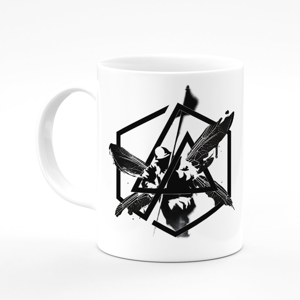 تصویر شماره ۱ محصول ماگ لینکین پارک - طرح لوگو و سرباز